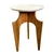 Mesa de Lateral Starck Tampo Redondo em Pedra - comprar online