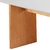 Mesa de Jantar Atlântico Tampo Retangular Laqueado com Vidro - DECORAÇÕES MÓVEIS