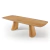 Mesa de Jantar Bari Retangular Tampo Barril Laminado Cinamomo - comprar online