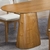 Mesa de Jantar Valverde com Tampo Oval Laminado Natural - loja online