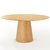 Mesa de Jantar Lyon Redonda 1,50m Laminado Cinamomo Amêndoa - Pronta Entrega - comprar online