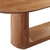 Mesa de Jantar Gardenia Tampo Oval Laminado e Base Robusta Ripada - loja online