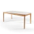 Mesa de Jantar Orleans Retangular Com Vidro Off White - comprar online
