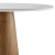 Mesa de Jantar Albania Base Cone Tampo Redondo Laqueado com Vidro - DECORAÇÕES MÓVEIS