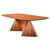 Mesa de Jantar Stella Tampo Retangular Laminado e Base Ripada - comprar online