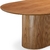 Mesa de Jantar Vita Tampo Orgânico Oval Laminado e Base Ripada - loja online