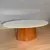 Mesa de Jantar Oval Arezzo Tampo todo Laqueado com Vidro e Base Laminada na internet