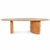 Mesa de Jantar Quantum Tampo Orgânico Laminado e Detalhe Metal