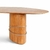 Mesa de Jantar Quantum Tampo Orgânico Laminado e Detalhe Metal - loja online