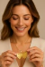 Colar Cartier com Pingente Relicário de Coração Banhado a Ouro 18k - comprar online
