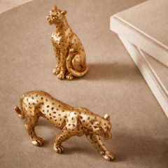 ESCULTURA LEOPARDO - comprar online