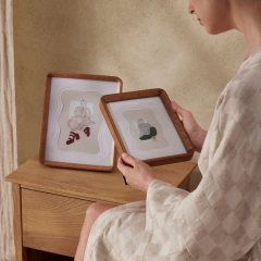 PORTA-RETRATOS EM MADEIRA - 10x15 CM - comprar online