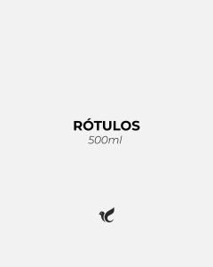 RÓTULOS - 500ML (ETIQUETAS BRANCAS) - comprar online
