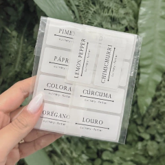 ETIQUETAS ADESIVAS PARA TEMPEROS - A PROVA D'ÁGUA - comprar online