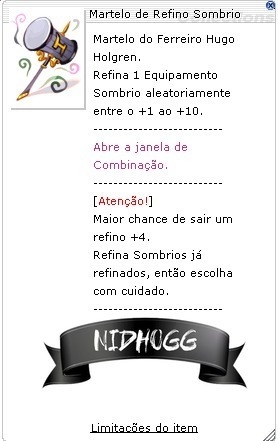 Martelo de Refino Sombrio (Nidhogg) - comprar online