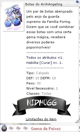 Botas do ArchAngeling (Nidhogg) - comprar online