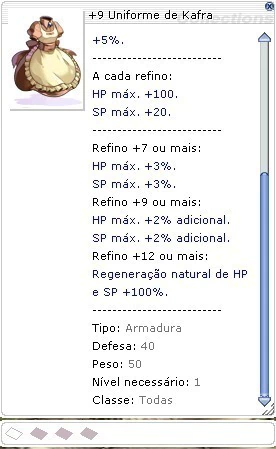 Uniforme de Kafra (Yggdrasil) encomenda - comprar online