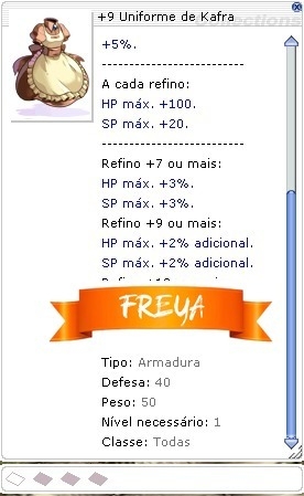 Uniforme de Kafra [1] (Freya) - comprar online