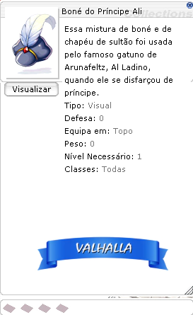 Boné do Príncipe Ali(Valhalla) - comprar online