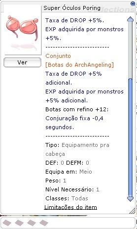 Super Óculos Poring (Yggdrasil) - comprar online