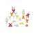 Jogo De Equilibrio Macacos Piramide Janod - comprar online