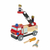 Caminhao De Bombeiros Com 45 Pecas Brico Kids Janod