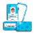 Kit Cartão SUS + Crachá Personalizado