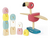 Jogo Flamingo Equilibrista com 11 Peças Janod