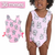 Maio para Bebe Menina Gatinha Rosa - loja online