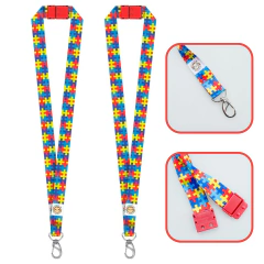 2 Unidades Cordão Autismo