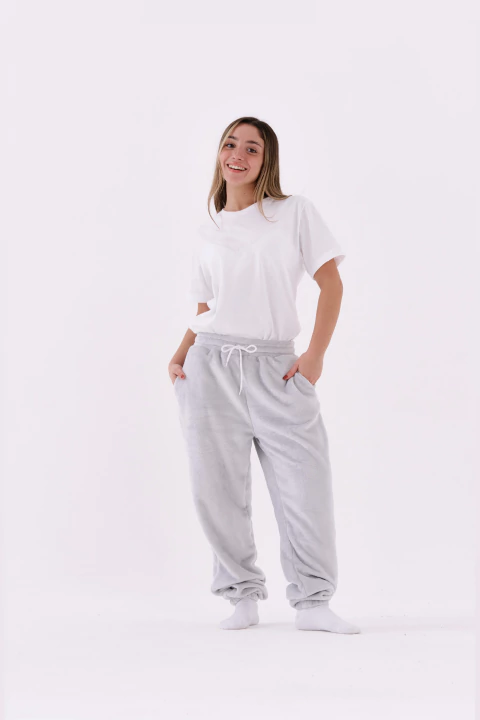 Pantalon pijama Gris claro - comprar online