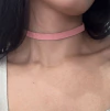CHOKER GARGANTILLA ROSA