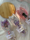 CEPILLO CON GLITTER EN FORMA DE GATITO