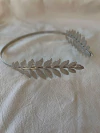 VINCHA METAL GRIEGA PLATEADA - comprar online
