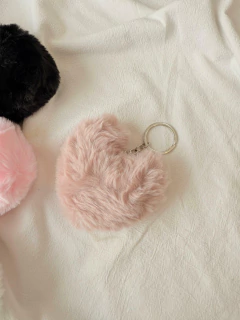 LLAVERO POMPON CORAZON - comprar online