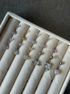 PIERCING OMBLIGO CON ALA - LA BISUTERIA