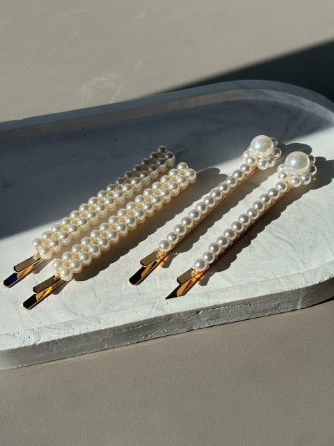 Hebilla perla x2