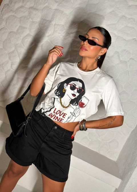 T-SHIRT LOVE WINE
