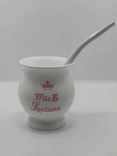 Imagen de Mates personalizados mas Bombilla x 10 unidades