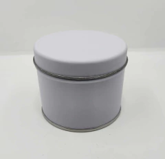 Imagen de Latas blancas con tapa sombrero x 10 unid.