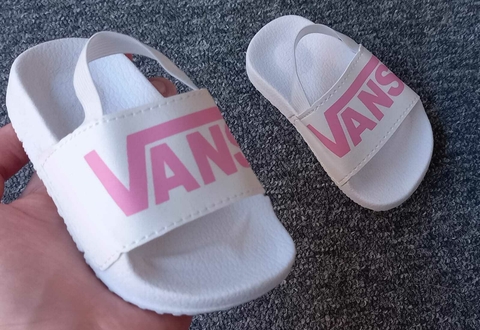 OJOTAS VANS BLANCO/ROSA BABY