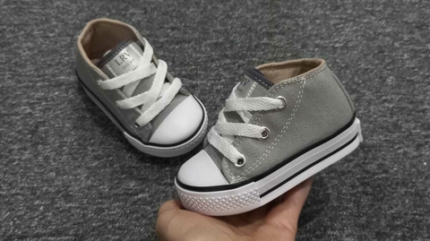 BOTITA LONA GRIS - BABY