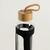 BOTELLA TAPA BAMBOO Y FUNDA DE SILICONA THIRD BLACK 500 ML en internet
