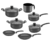 BATERIA DE COCINA 7 PIEZAS CON ANTIADHERENTE MARCA PANELUX