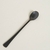 SET X6 CUCHARAS DE ACERO NEGRO DISEÑO OVAL 13CM en internet