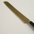 CUCHILLO DORADO MANGO DE CERÁMICA NEGRO 28CM en internet
