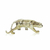 LEOPARD GOLD 28X9CM