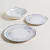 SET DE VAJILLA X 12 PIEZAS BATIC BLANCA Y AZUL