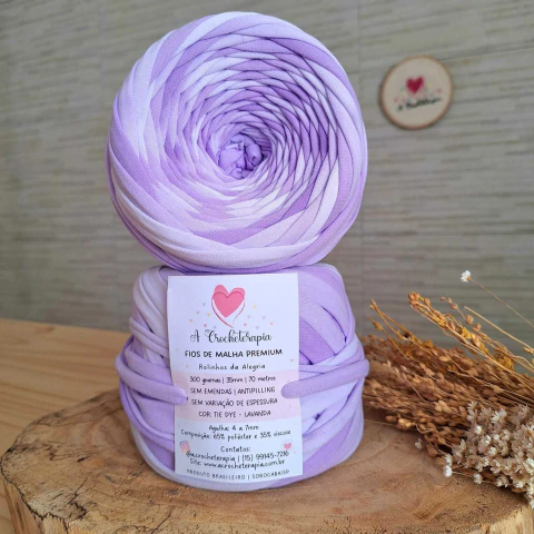 Fio de Malha Premium - Tie Dye Lavanda 300G - 35mm - comprar online