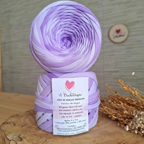 Fio de Malha Premium - Tie Dye Lavanda 300G - 26mm - comprar online